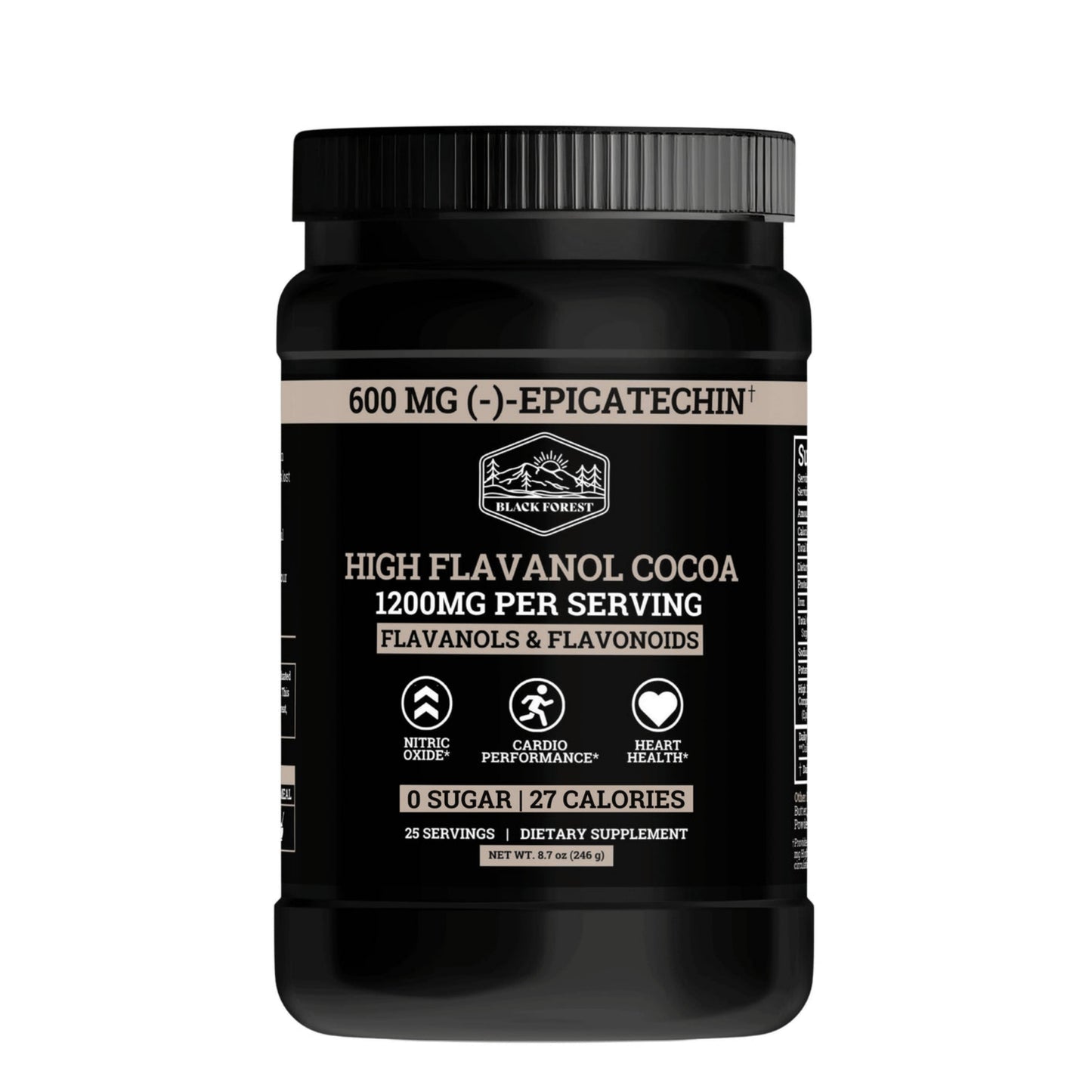 Supercharged Cocoa Flavanols + Flavonoids 1200MG